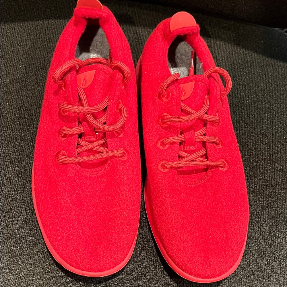 Allbirds Red Wool Runners Men Size 11 Brand New